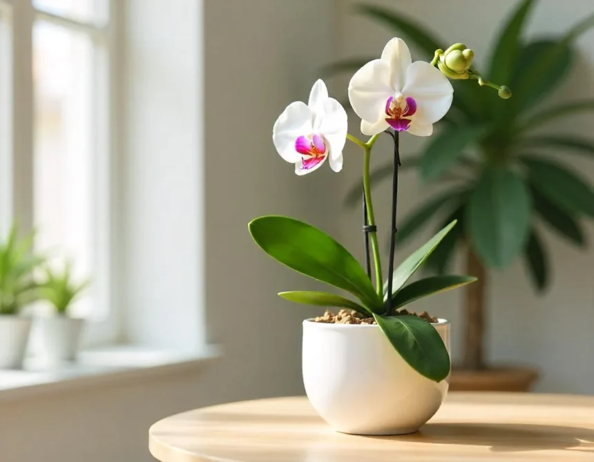 Reviving Beauty: Nurturing an Orchid Back to Life