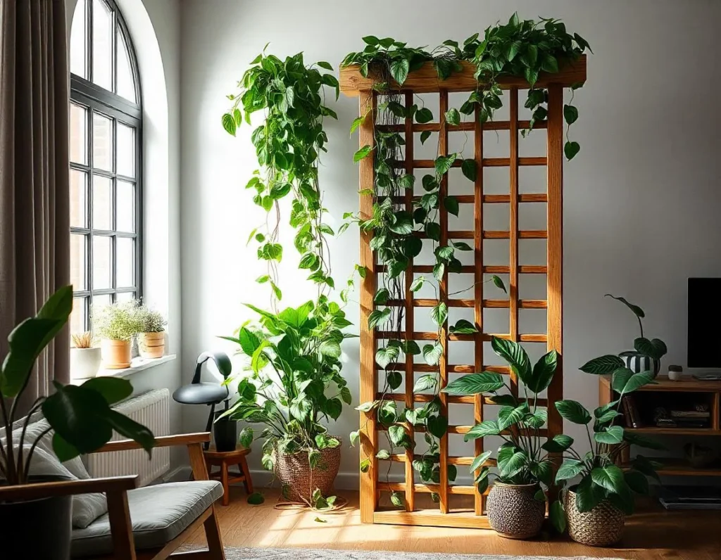 Indoor Plant Trellis